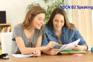 NOCN B2 Speaking mock exam